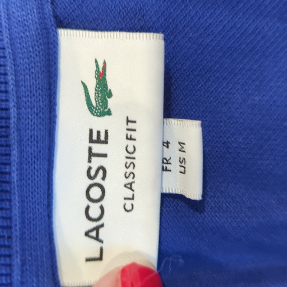 Lacoste Blue Polo Shirt - Picture 4 of 7